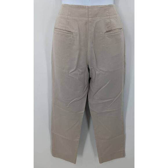 Chico's Women's Khaki Pants Size 0 Cotton Elastane Straight Leg Tan - Picture 5 of 11